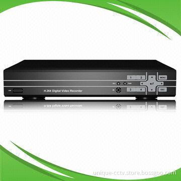 4-channel Real-time CIF High-resolution Digital Video Recorder, Supports Digital Zoom Function
